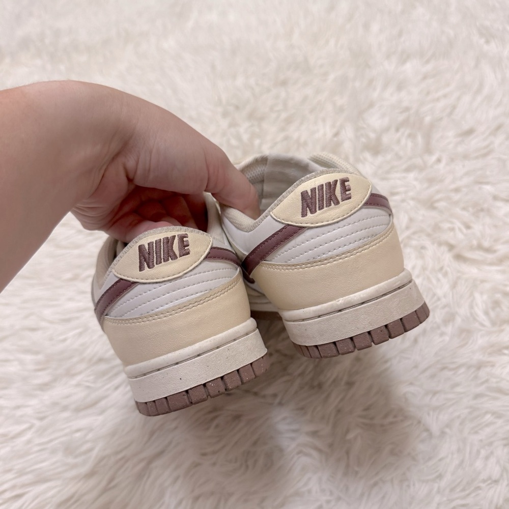 Nike Dunks Cream and red Coconut Mauve Dunks - Picture 5 of 6
